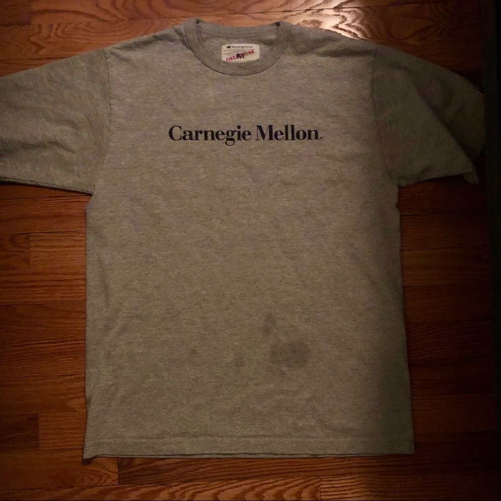 Crop-Ready Champion Carnegie Mellon T-Shirt